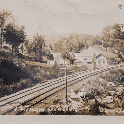 Photographic postcard Putnam Station, NY