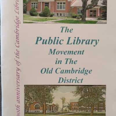 Public Library Movement in the Old Cambridge District