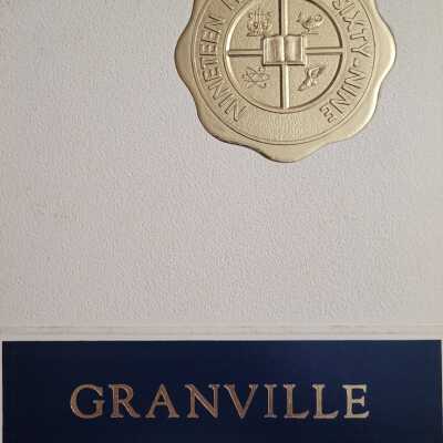 1969 Blue and Gold Granville NY Yearbook