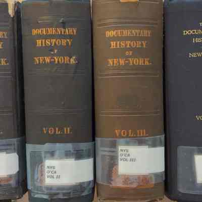 Documentary History Of the State Of New York. Vol. I-IV