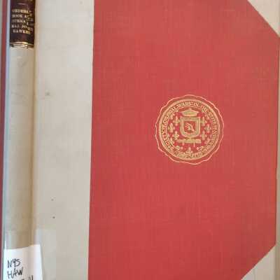 Orderly Book and Journal of Major John Hawks on the Ticonderoga-Crown Point Campaign, Under General Jeffrey Amherst 1759-1760