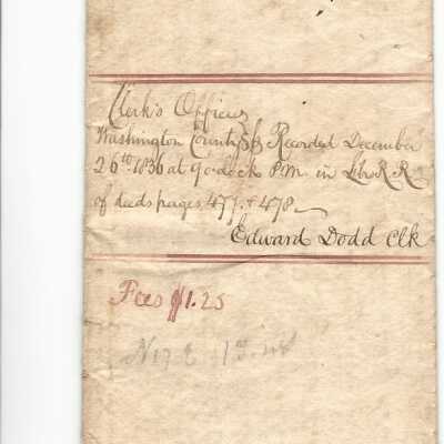 Anson Tilton Indenture p.1