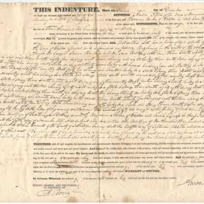 Anson Tilton Indenture p.3