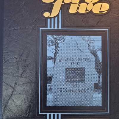 1985 Blue and Gold Granville NY Yearbook