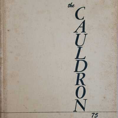 The Cauldron 1975 Greenwich NY School Yearbook
