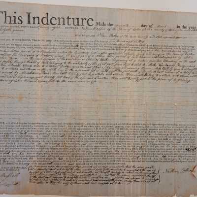 1798 Land Transfer from the town of Easton