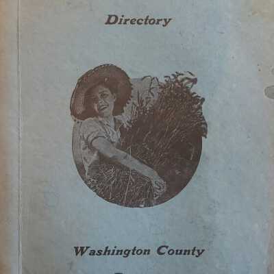 Official Year Book and Directory of Washington County Granges 1928-1939: Origformat: Book
