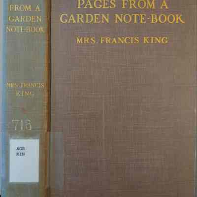 Pages From A Garden Note-book