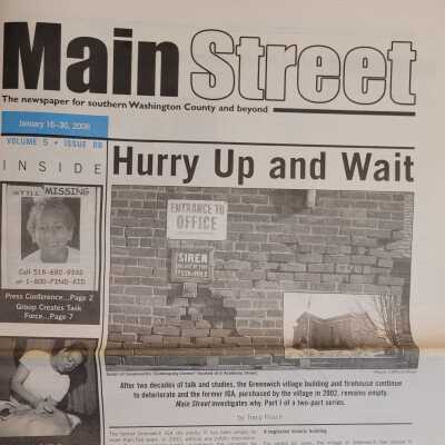 Main Street A Newspaper for Southern Washington County, 2008 issues