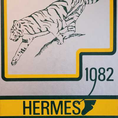 1982 Hermes Hudson Falls NY School Yearbook