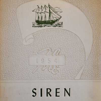 1954 Siren Fort Edward School Yearbook