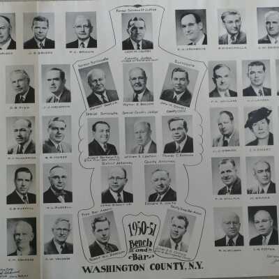1950-51 Bench And Bar - Washington County NY