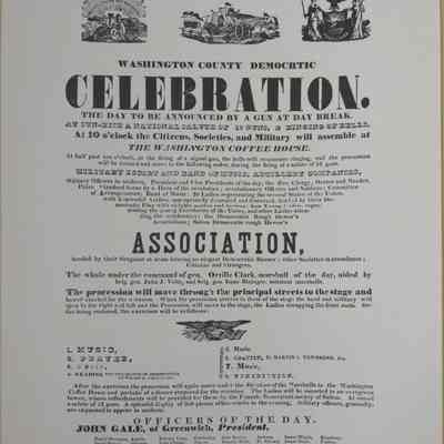 Salem Fourth Of July 1840 (Poster)