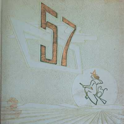 The Green Witch 1957 Greenwich NY Yearbook