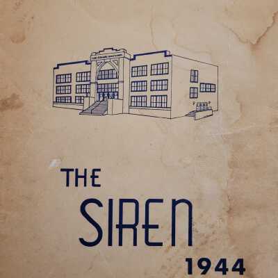 1944 Siren Fort Edward School Yearbook