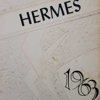 1963 Hermes Hudson Falls NY School Yearbook