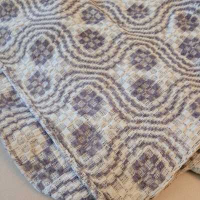 Woven wool blanket from Eagleville Mill