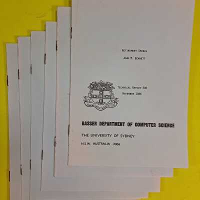 Basser Department of Computer Science - Technical Report 300