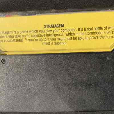 Game Box - Back