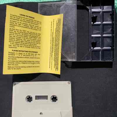 Game Manual and Tape - Front