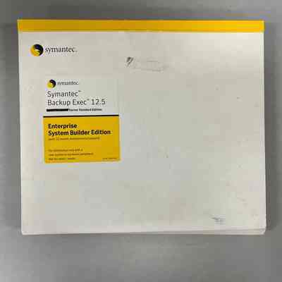 Symantec Backup Exec 12.5 Server Standard Edition