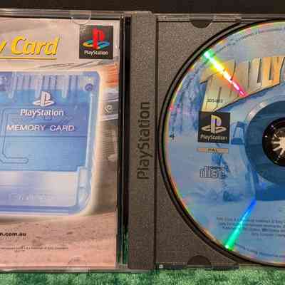 Game Box - Open: Game disc and manual
