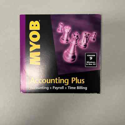 MYOB Accounting Plus Version 9