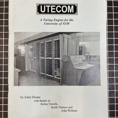 UTECOM: A Turing engine for the University of NSW, by John Deane