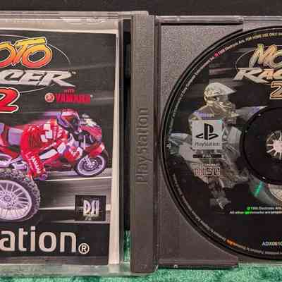 Game Box - Open: Game disc and manual