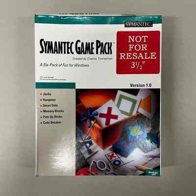 Symantec Game Pack Version 1.0