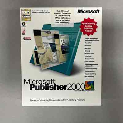 Microsoft Publisher 2000