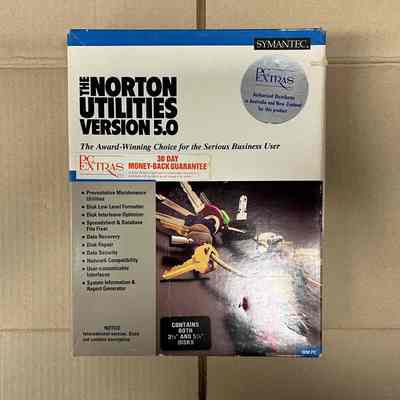 The Norton Utilities Version 5.0