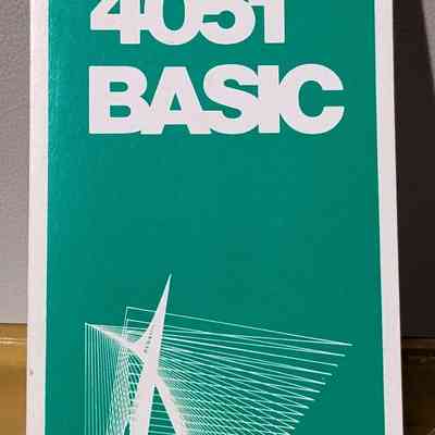 4051 BASIC Reference Guide