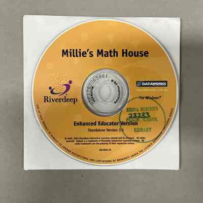 Millie's Math House Enhanced Educator Version 3.1