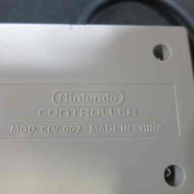 Controller - Back Closeup