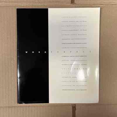 WordPerfect Version 5.2