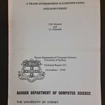 Basser Department of Computer Science - Technical Report 331