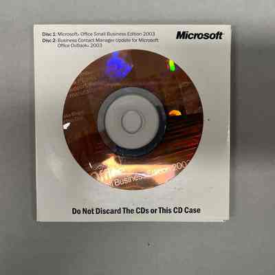 Microsoft Office Small Business Edition 2003 with Business Contact Manager