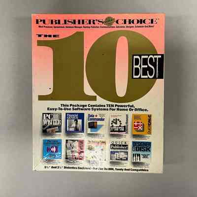 The Ten Best by Publisher's Choice