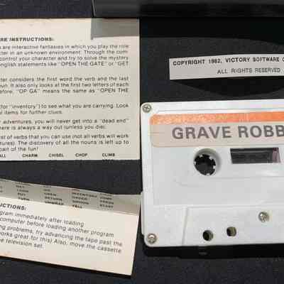 Game Manual and Tape