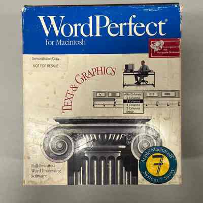 WordPerfect for Macintosh