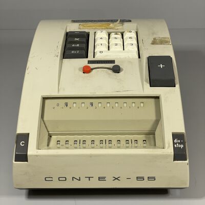 Carlsen Brothers CONTEX-55 Electric Calculator