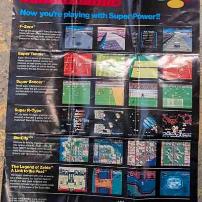 Super Nintendo Poster