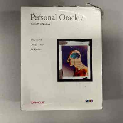 Personal Oracle 7 Version 7.1 for Windows