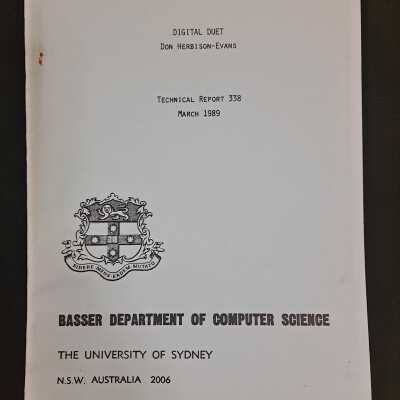 Basser Department of Computer Science - Technical Report 338