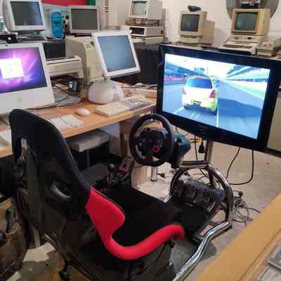 Game in use: Gran Turismo 5 running on ACMS PlayStation 3 with Logitech driving simulator