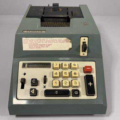 Olivetti Summa Quanta 20E Calculator