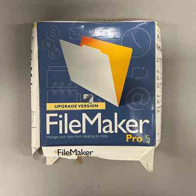 FileMaker Pro 5 Upgrade Version