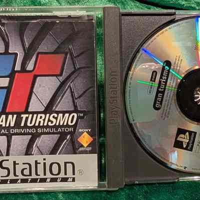 Game Box - Open: Game disc and manual