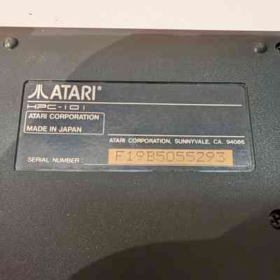 Closeup on Parallel Interface Bottom: Serial No. F19B5055293